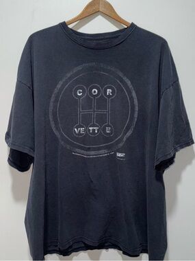 Black Corvette Graphic Tee